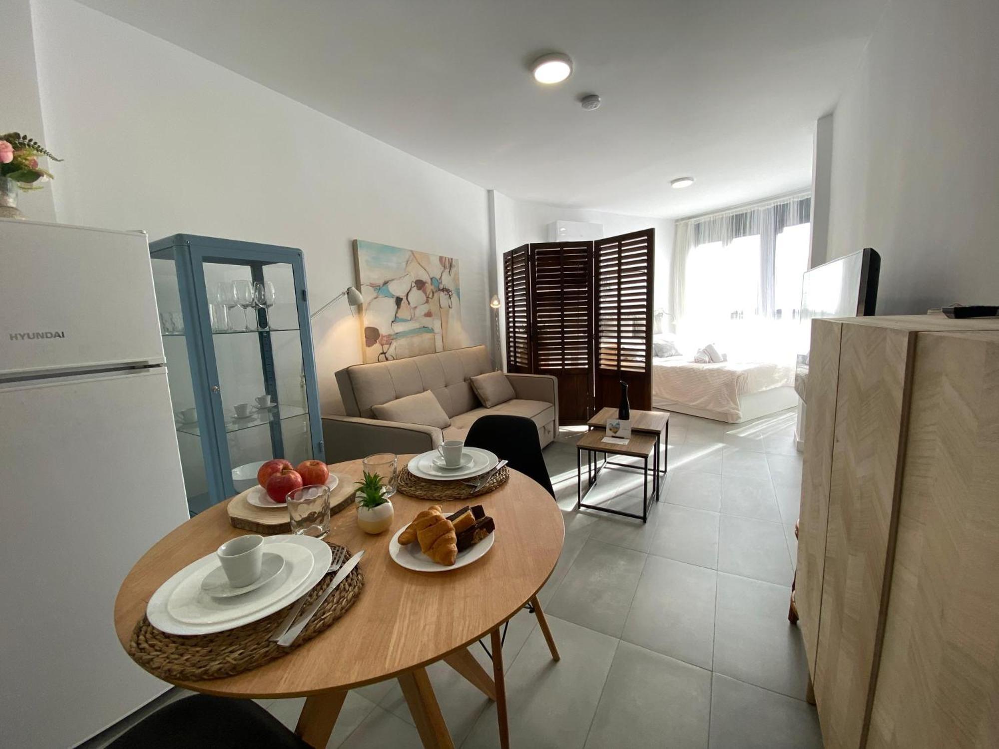 Appartement Loft primera línea playa, Cabo de Gata, Wifi à Retamar  Extérieur photo