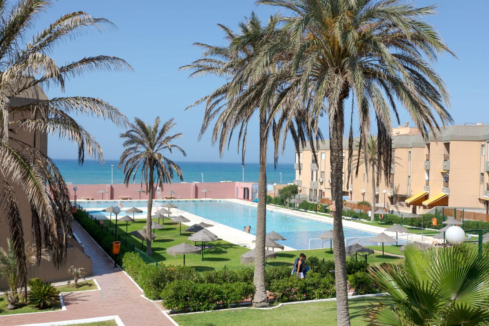 Appartement Loft primera línea playa, Cabo de Gata, Wifi à Retamar  Extérieur photo