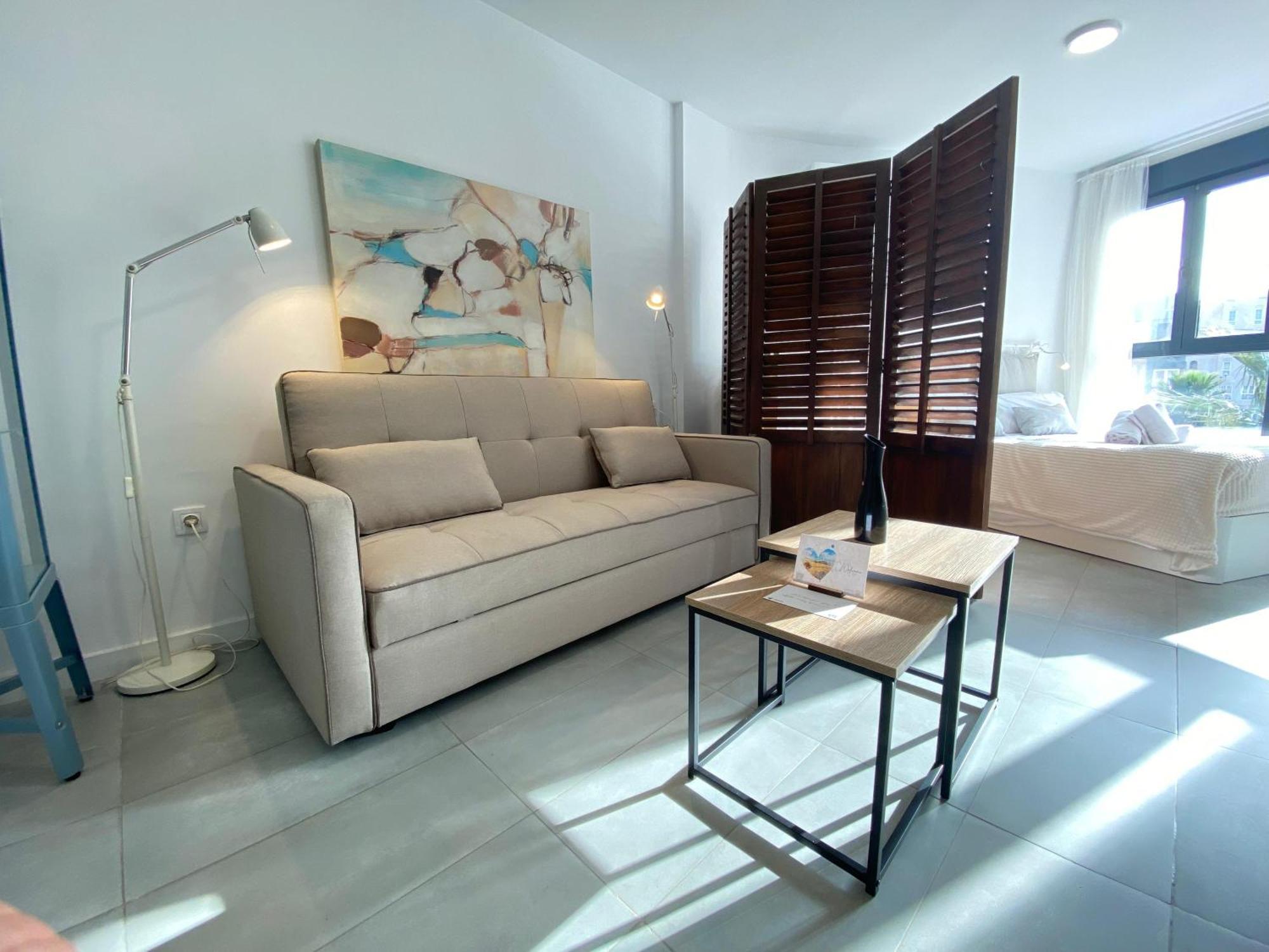 Appartement Loft primera línea playa, Cabo de Gata, Wifi à Retamar  Extérieur photo